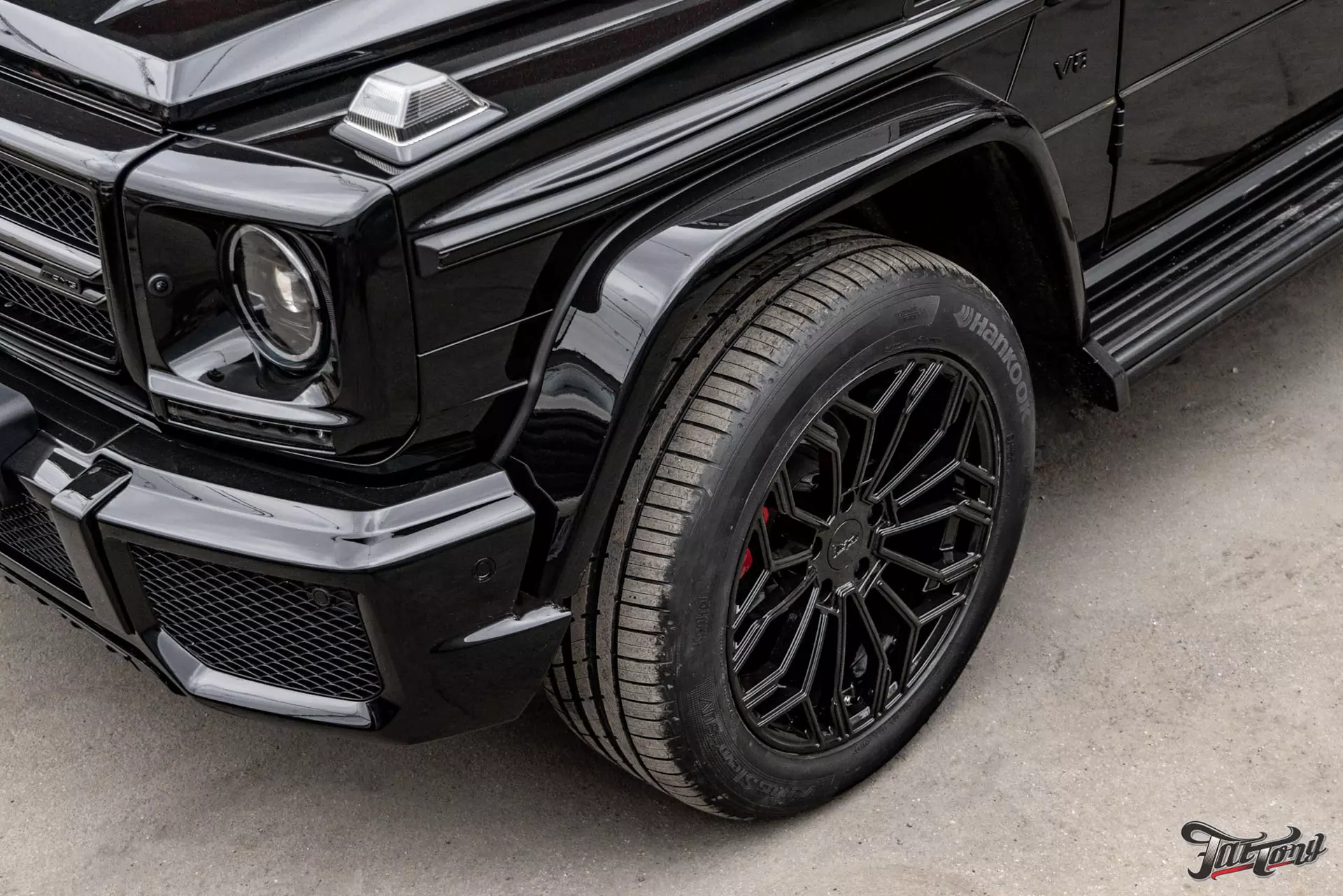 Mercedes G-class. Изготовили и установили кованые диски